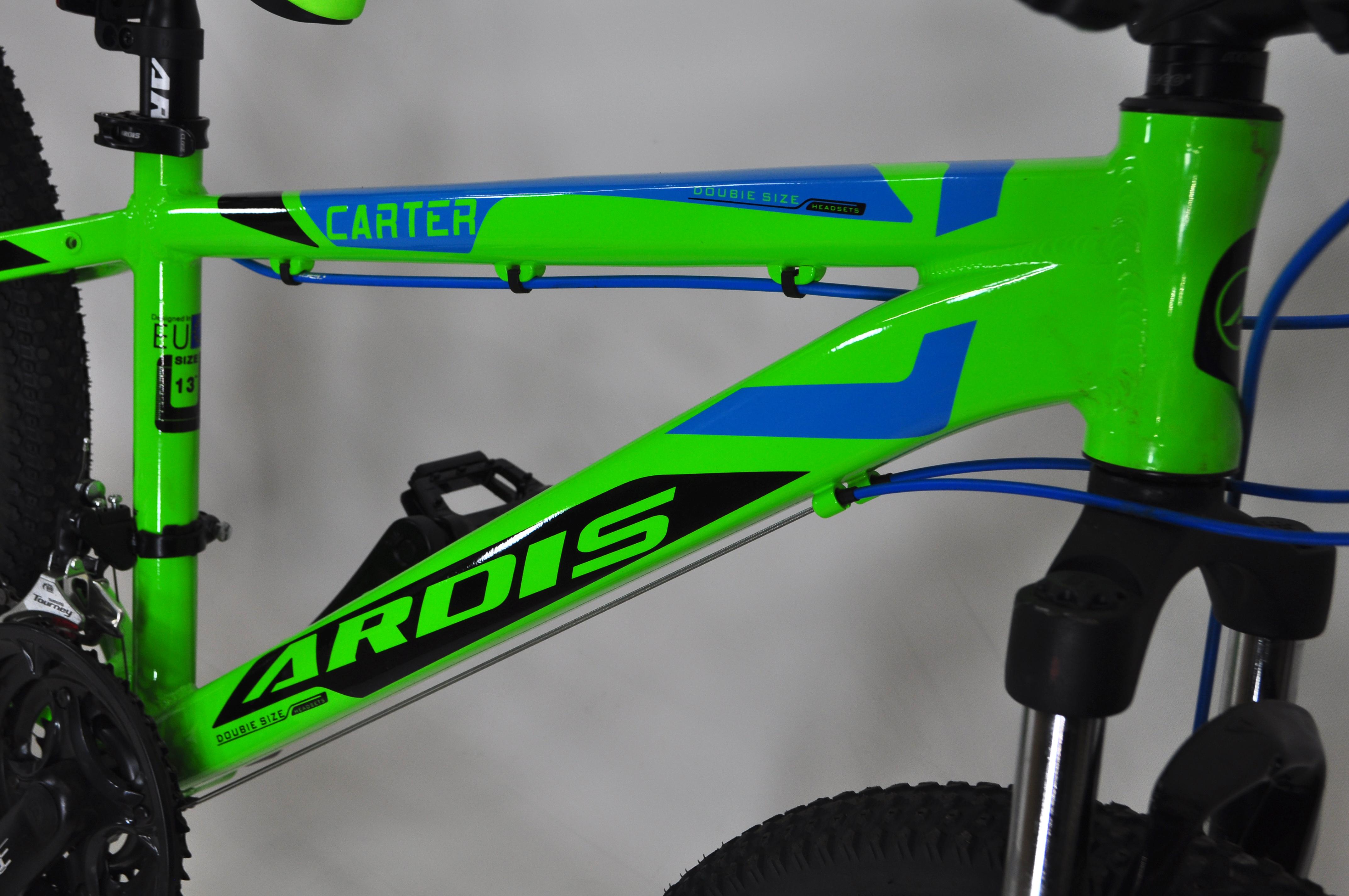 Велосипед підлітковий 24" Ardis Carter 13" Зелений - фото 10 Велосипед підлітковий 24" Ardis Carter 13" Зелений - фото 10