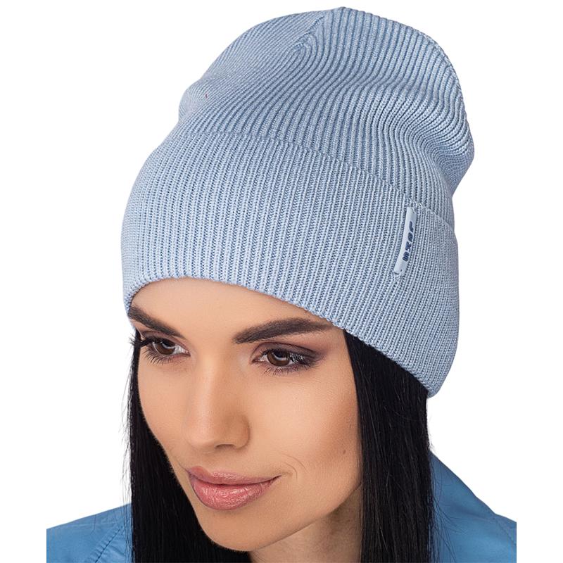 Шапка женская без подкладки Leks Спринт Ж one size Облачный - фото 1 Шапка женская без подкладки Leks Спринт Ж one size Облачный - фото 1