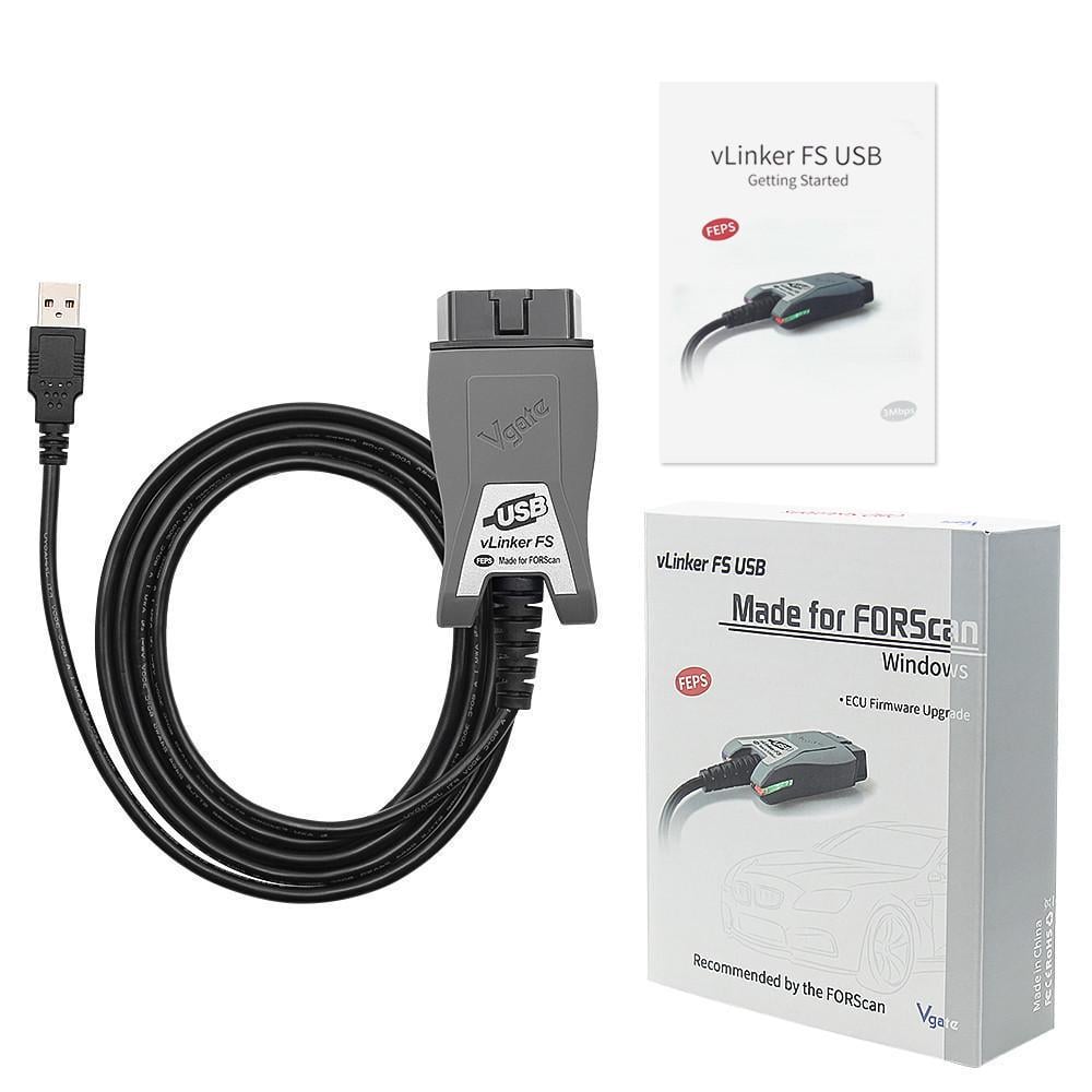 Діагностичний сканер Vgate VLinker FS USB - фото 4