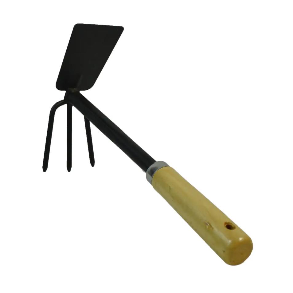 Сапка двостороння з дерев'яною ручкою (F-7347) - фото 3 Сапка двостороння з дерев'яною ручкою (F-7347) - фото 3