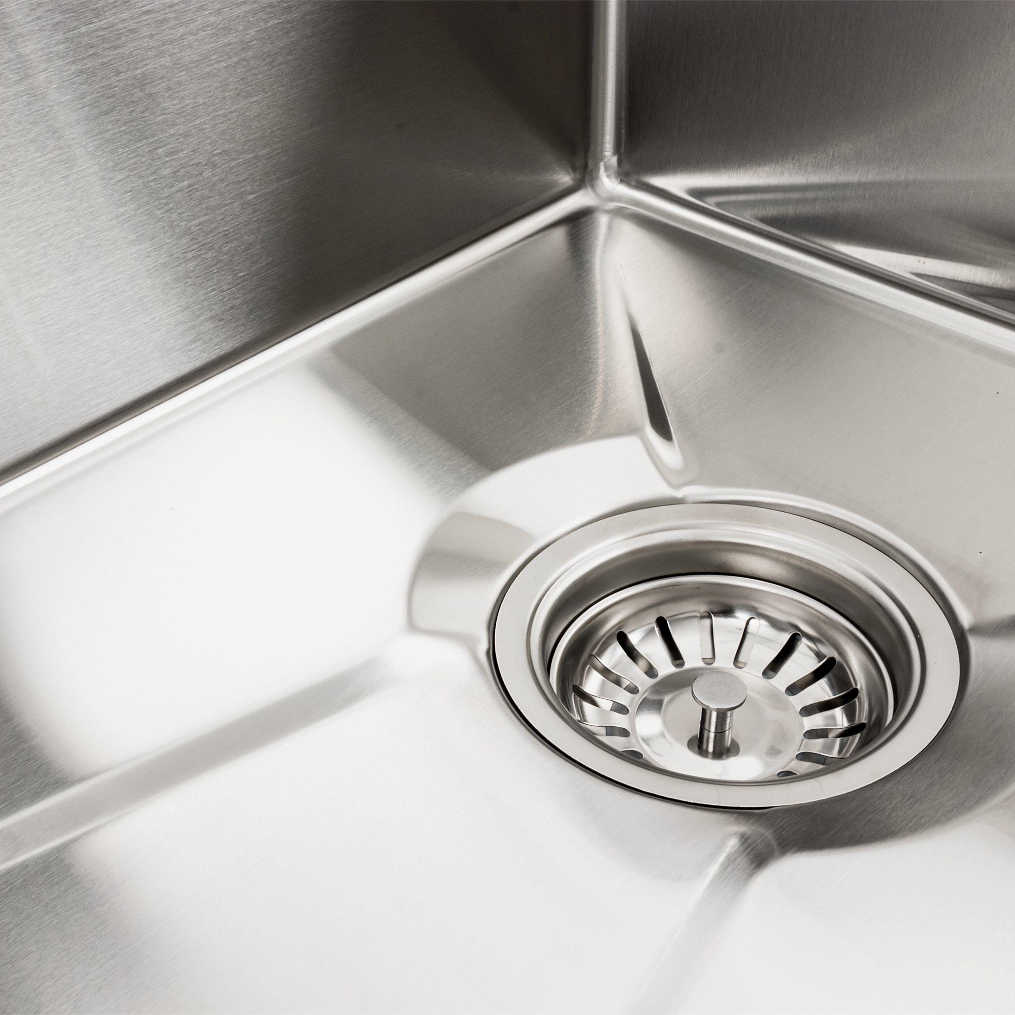 Мойка кухонная Platinum Handmade Водопад 75х45G сатин - фото 7 Мойка кухонная Platinum Handmade Водопад 75х45G сатин - фото 7