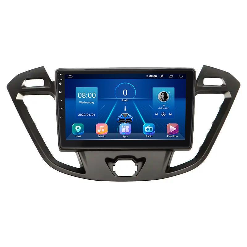 Автомагнитола штатная Lesko для Ford Transit Connect II 2012-2018 9" 6/128Gb 4G Wi-Fi GPS Top MOB