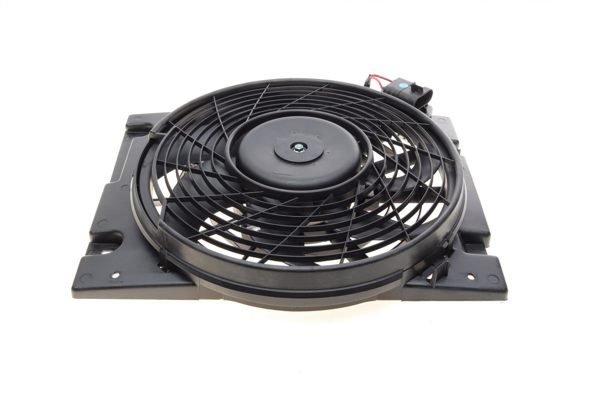 Вентилятор радиатора Opel Astra G/Zafira A 1,2-2,2 98-07 с диффузором (47010)