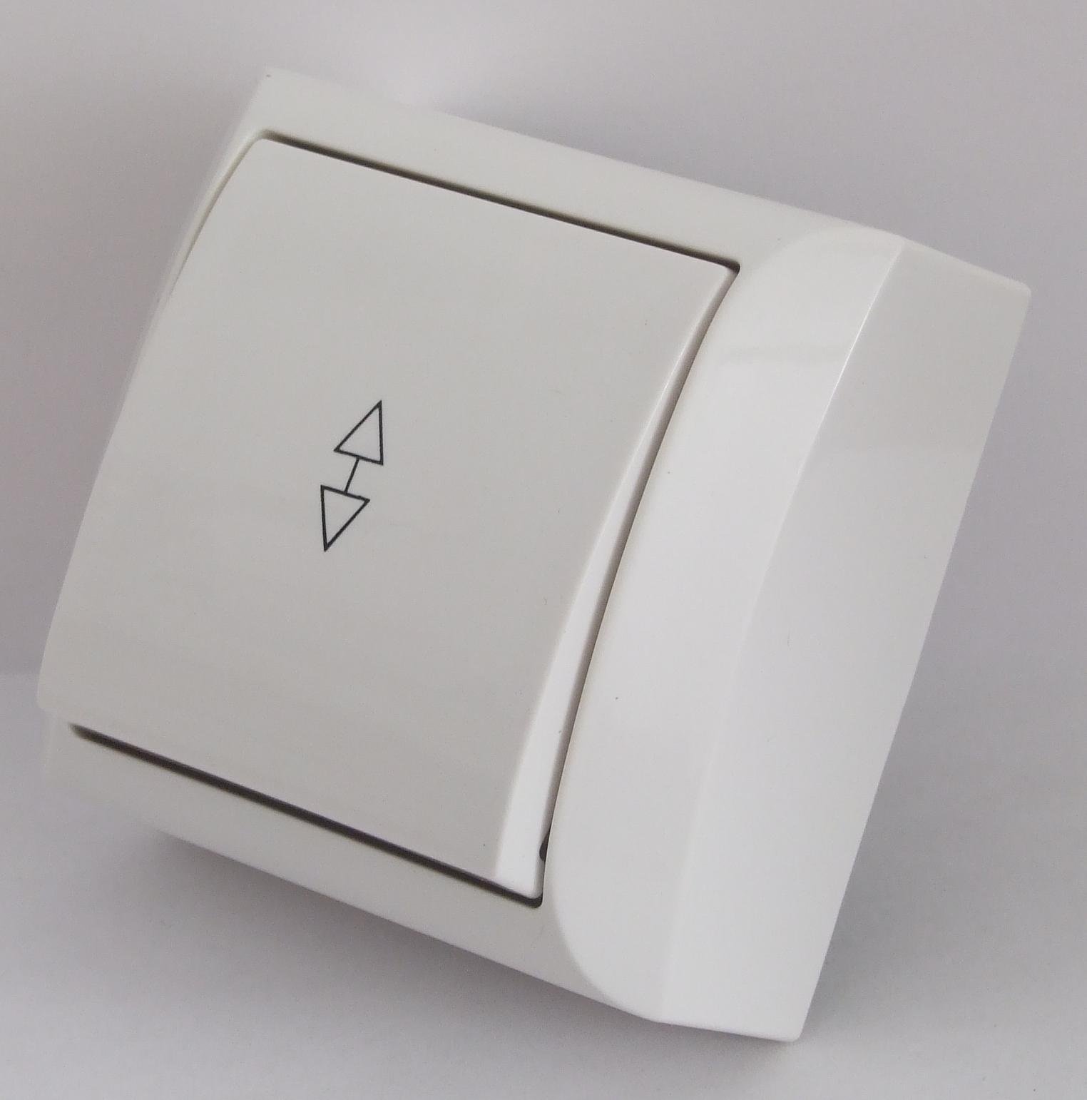 Выключатель проходной LXL TERRA 2205 Белый (18918)