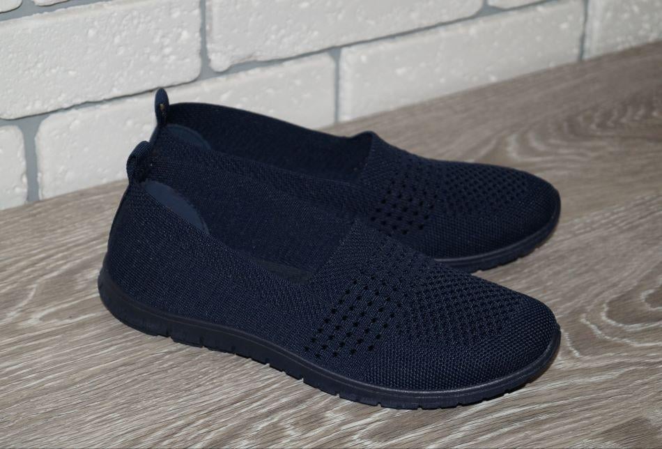 Слипоны Yuemingzhu 40 р. 25 см Синий (30289-40)