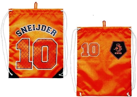 Рюкзак спортивный KNVB Gymbag Sneijder Nr 10 Оранжевый (M21470003) - фото 3