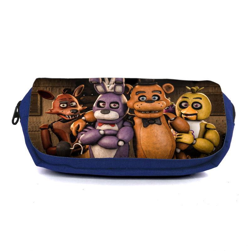 Пенал школьный Аниматроники Пять ночей Фредди FNAF-0014 Синий (1478385373)