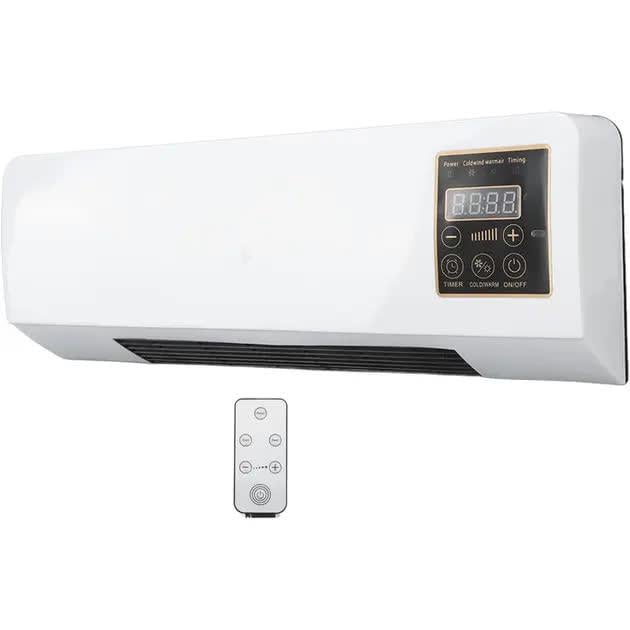 Настінний кондиціонер Wall Air Cooler зима/літо 800W Білий (29379033)