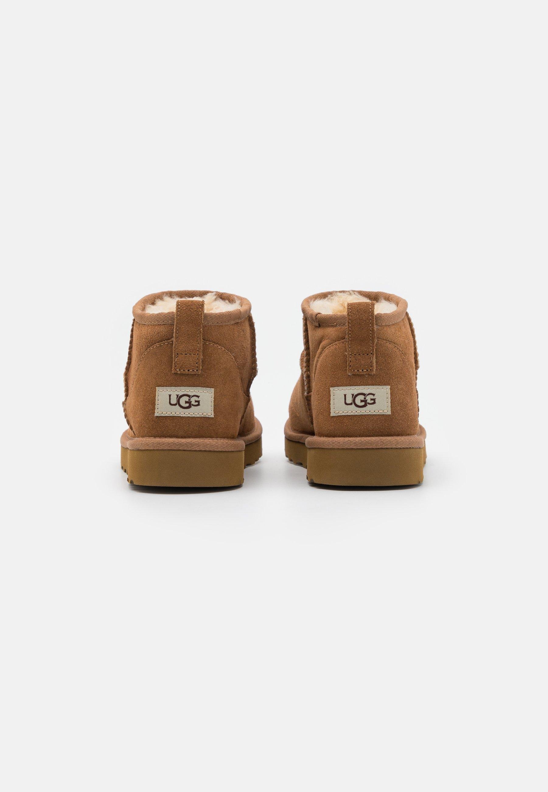 Угги женские UGG Classic Ultra Mini р. 37 Chestnut (1116109) - фото 4