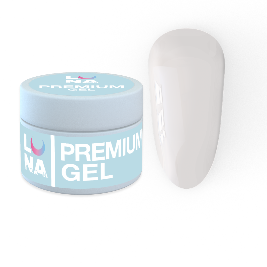 Гель Luna Moon Premium Gel №2 30 мл Молочний Гель Luna Moon Premium Gel №2 30 мл Молочний