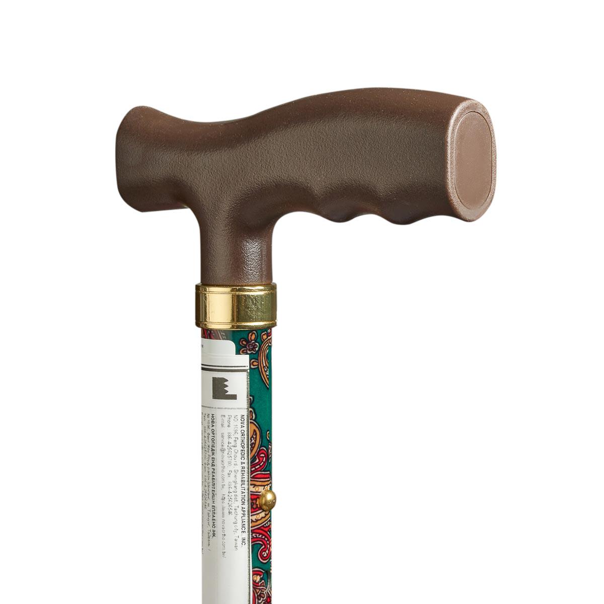 Трость складная Nova B3050 с Т-образной ручкой узор (27830735) - фото 2 Трость складная Nova B3050 с Т-образной ручкой узор (27830735) - фото 2