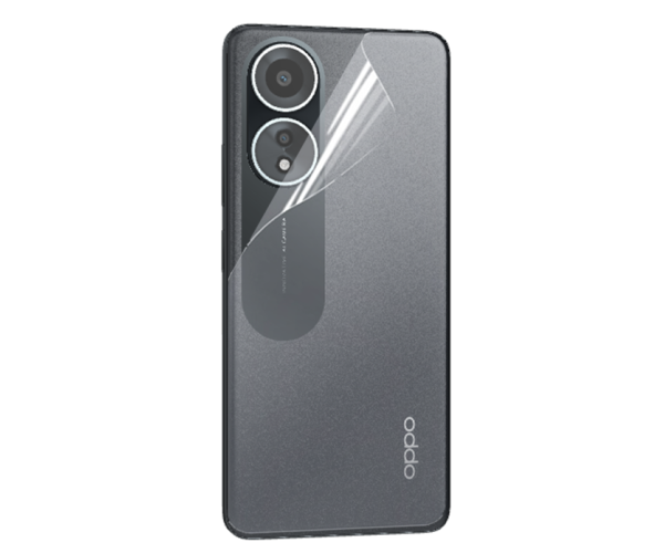 Пленка противоударная гидрогелевая Hydrogel Film для Oppo A58 4G на заднюю панель Transparent
