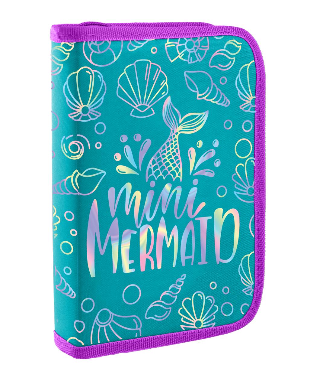 Пенал твердий YES одинарний без клапану HP-02 Mermaid (532856)
