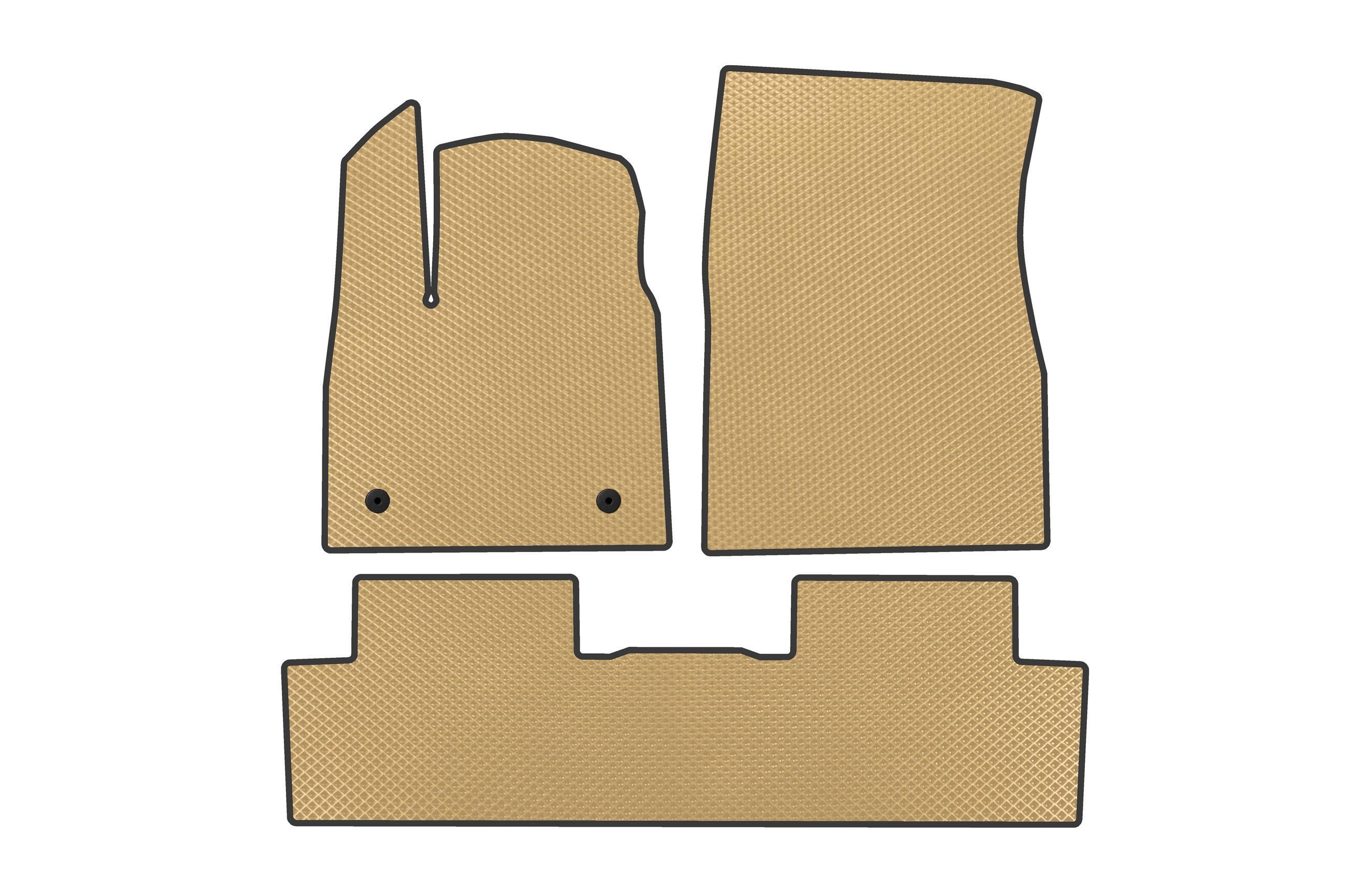 Коврики в автомобиль EVA Digital Designs для Renault Megane E-Tech 2022- гг. этилвинилацетат Бежевый (183726)