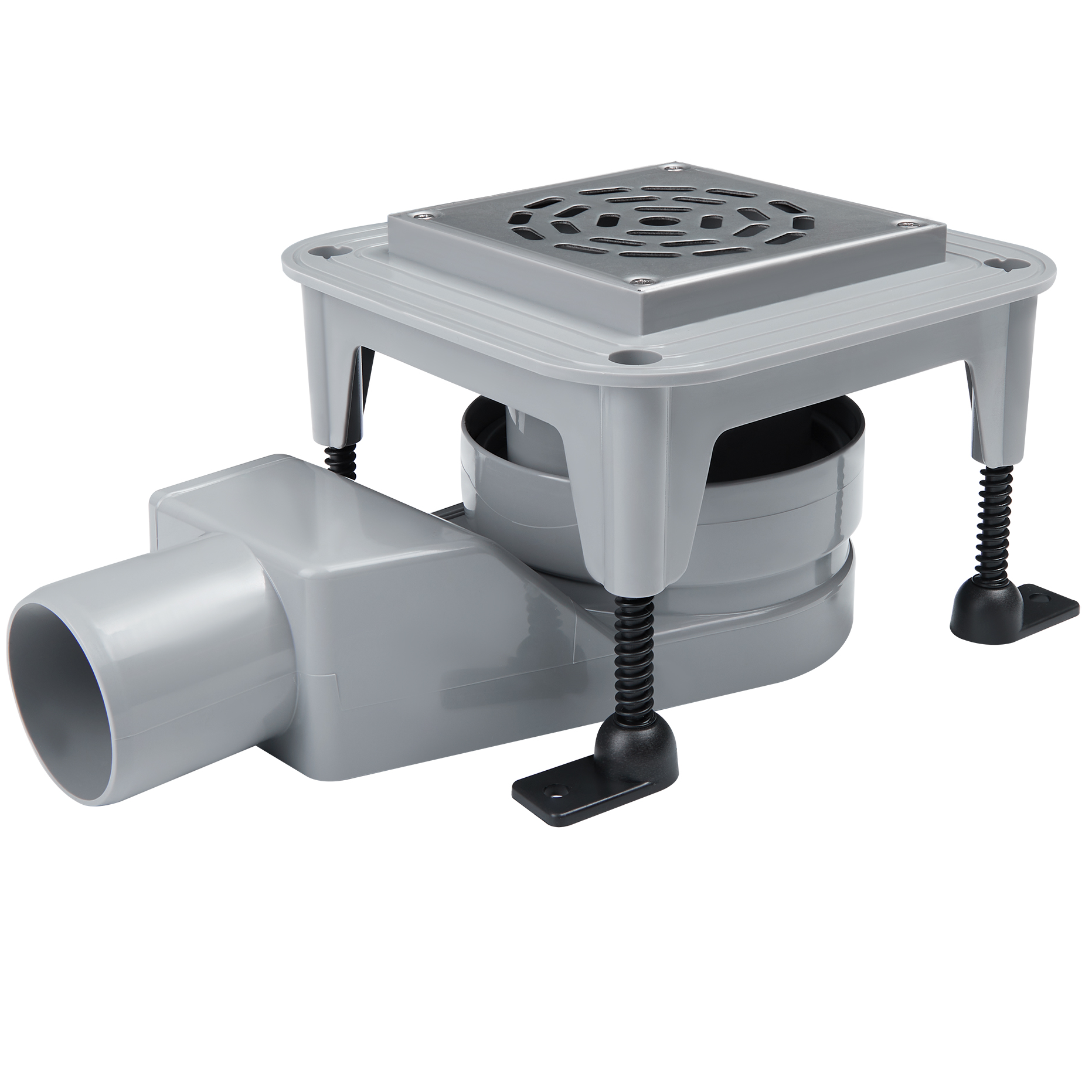 Трап для душа Q-tap Virgo VIRCRM6011304 с сухим затвором 103x103 мм (114810)