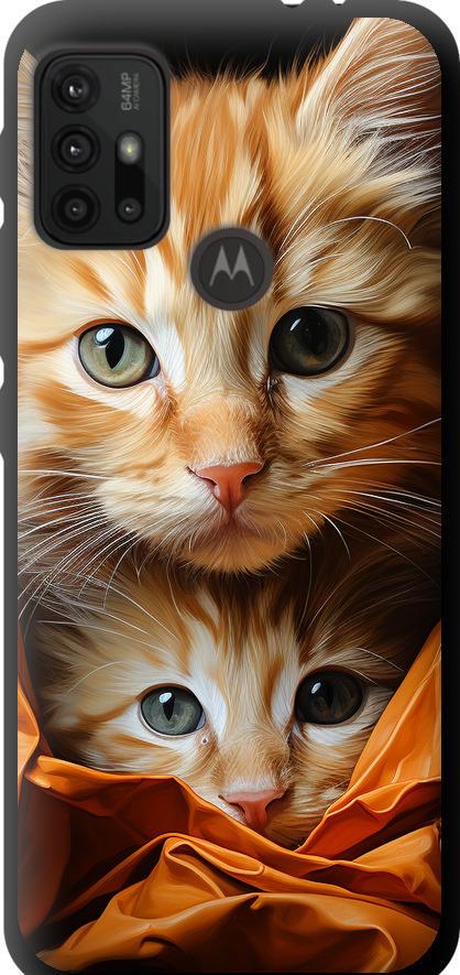 Чехол на Motorola Moto G20 Котики 2 (5664b-2461-42517)