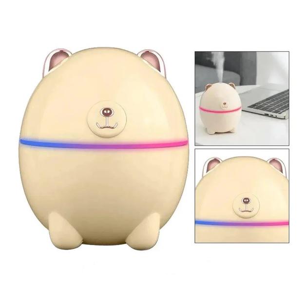 Увлажнитель воздуха-ночник Humidifier Polar Bear USB 5 В 220 мл Бежевый (MS-14640) - фото 2