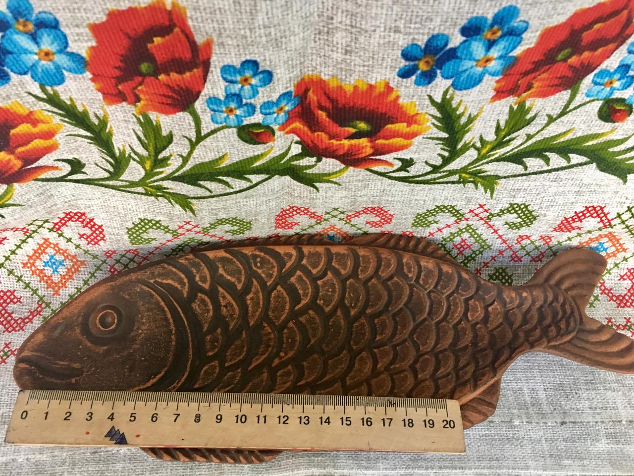 Селедочница глиняная Рыбка 32 см (583644219) - фото 7 Селедочница глиняная Рыбка 32 см (583644219) - фото 7