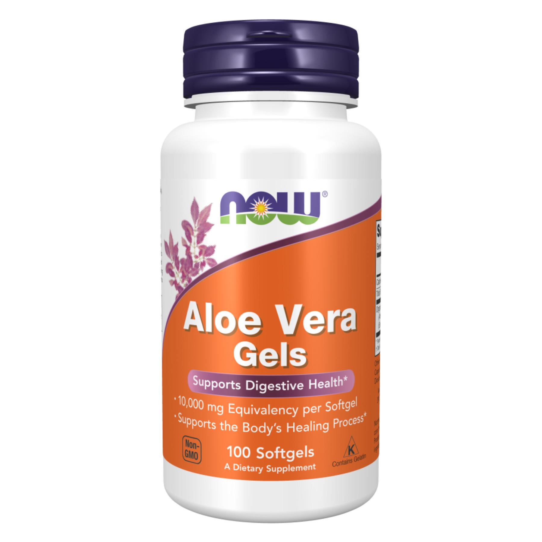 Натуральная добавка Aloe Vera Gels 100 softgels (100-17-9343729-20)