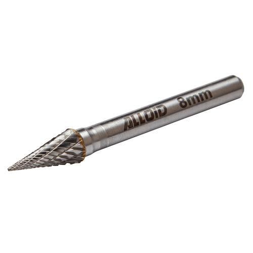 Борфреза твердосплавная по металлу Alloid Pro тип M D 8мм/d 6мм/L 65мм (00000063251)