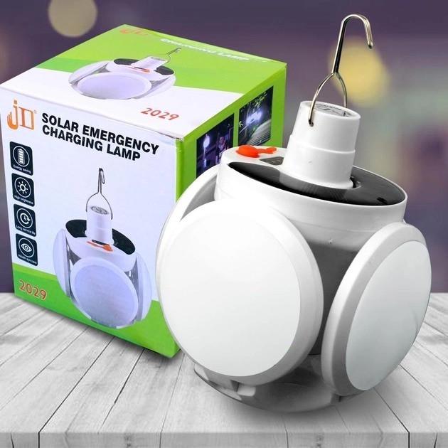 Ліхтар JG Solar 2029 Emergency Charging Lamp акумуляторний світлодіодний для кемпінгу (2134436663) - фото 6