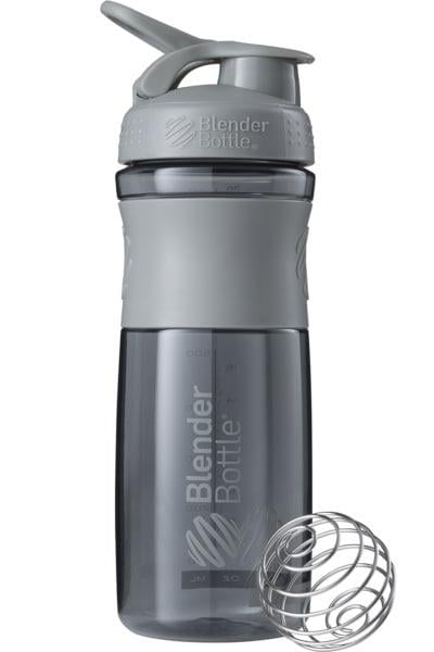 Шейкер спортивный BlenderBottle SportMixer 28oz 820 ml Grey - фото 1