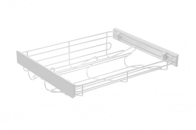 Полиця для взуття SMART без напрямних 900 мм Білий (W-WOBU90-BP-10)
