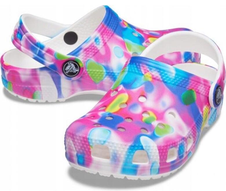 Крокси жіночі Crocs Classic Solarized Clog р. 38-39 Різнокольоровий (24204)