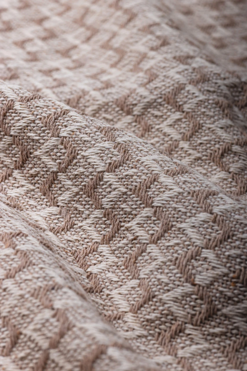 Плед HYGG Muar евро 200х230 см Кремовый (313565) - фото 4 Плед HYGG Muar евро 200х230 см Кремовый (313565) - фото 4