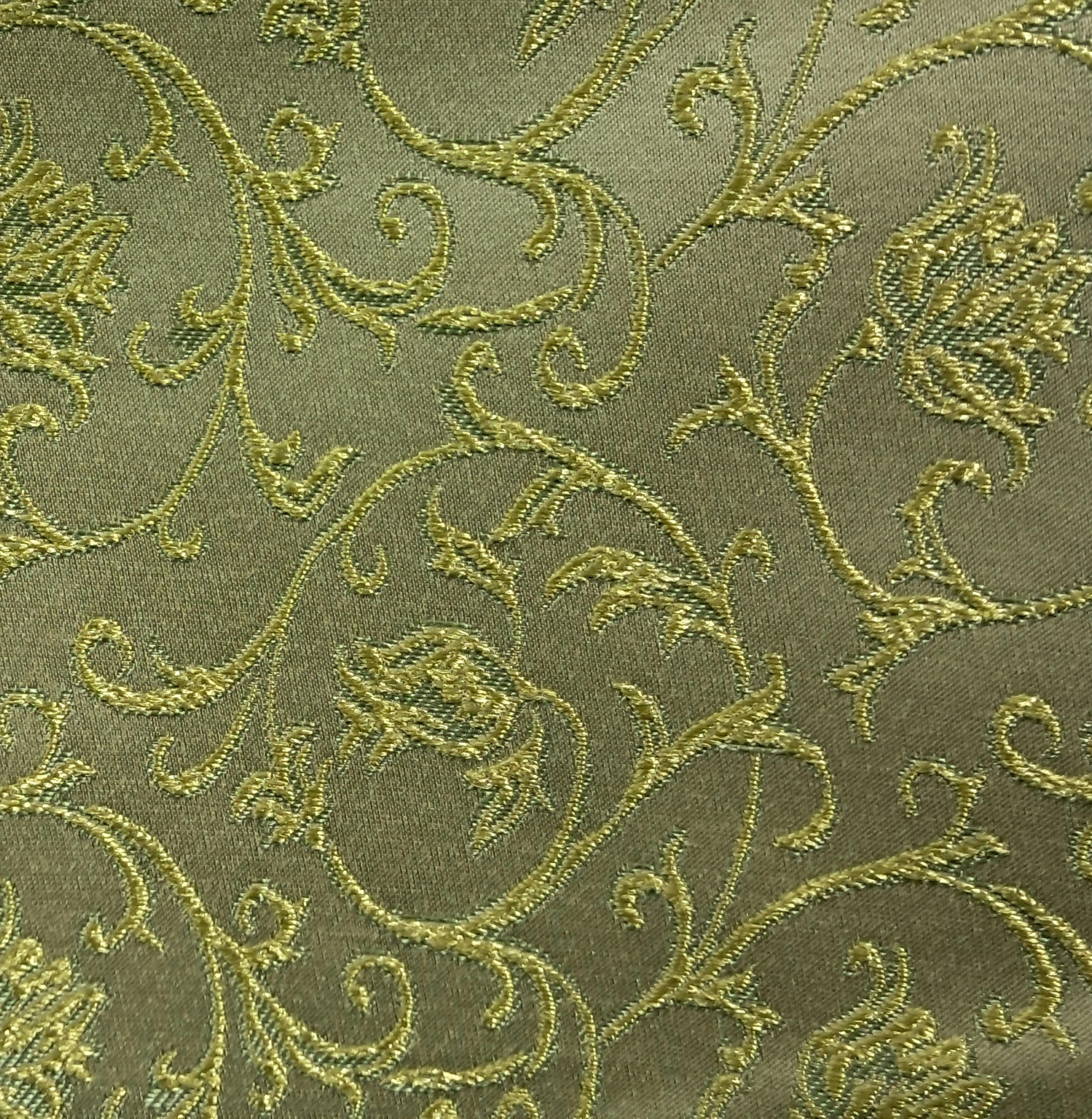 Штора Завиток 150х270 см Зеленый (RD-1-5) - фото 2 Штора Завиток 150х270 см Зеленый (RD-1-5) - фото 2