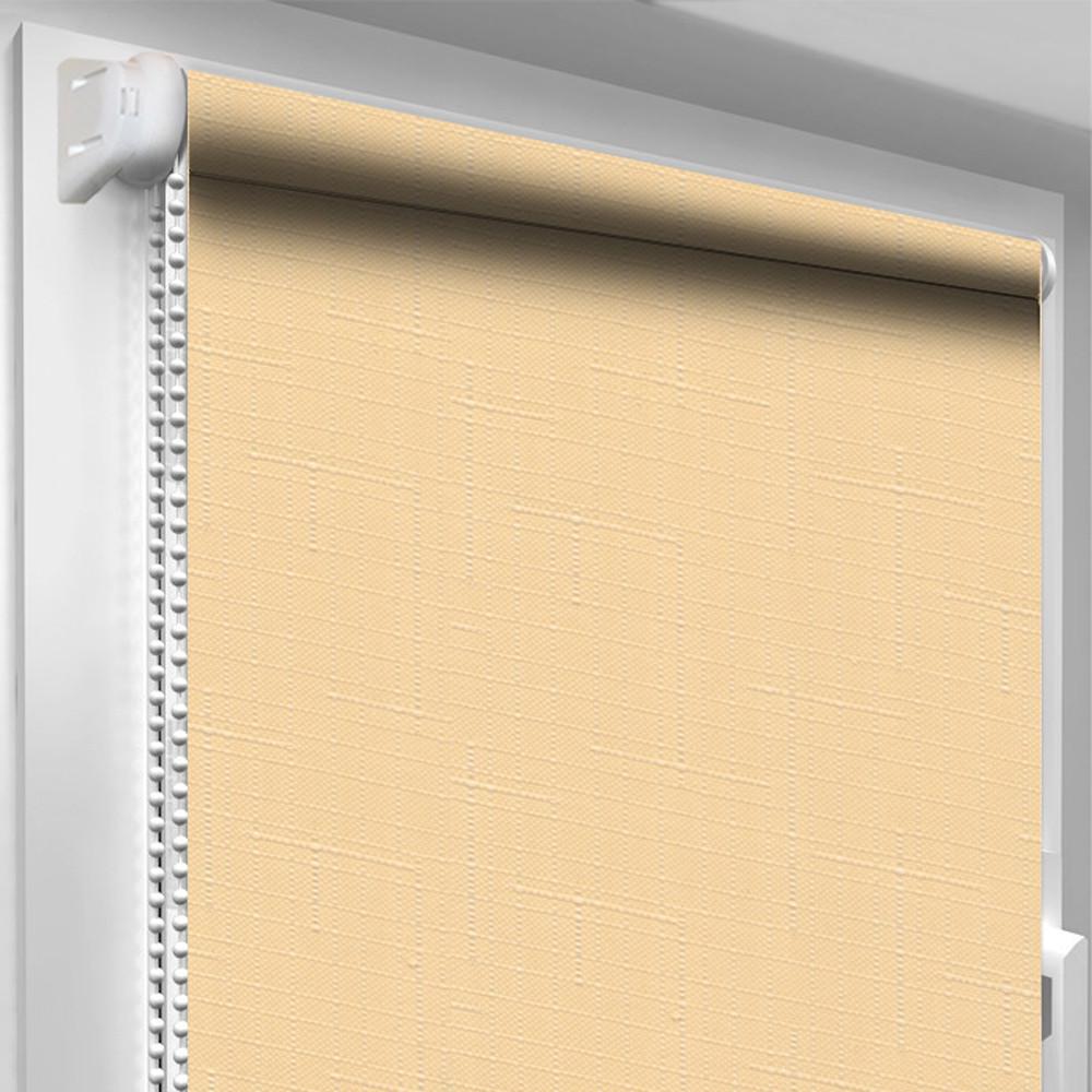 Рулонна штора DECO SHARM Льон 877 625х1700 мм Кремовий (1212821)