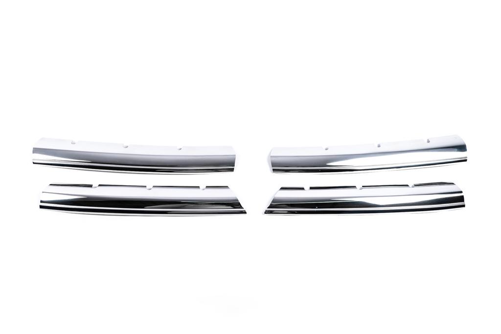 Накладки на решетку 2010-2016 Carmos для Volkswagen Amarok 2010-2022 гг. нержавеющая сталь Хром Накладки на решетку 2010-2016 Carmos для Volkswagen Amarok 2010-2022 гг. нержавеющая сталь Хром