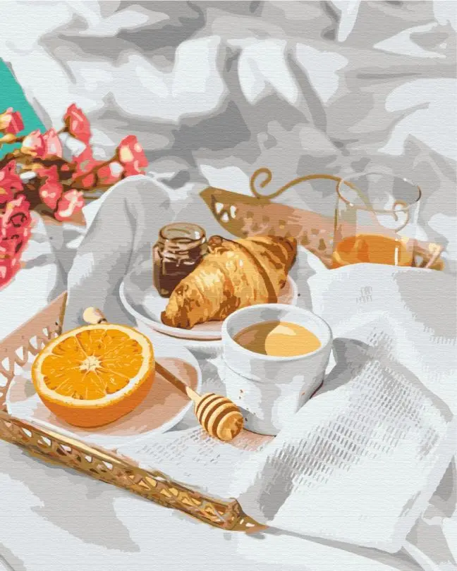 Картина по номерам Brushme Цитрусовый перекус 40x50 см (BSM-B52594)