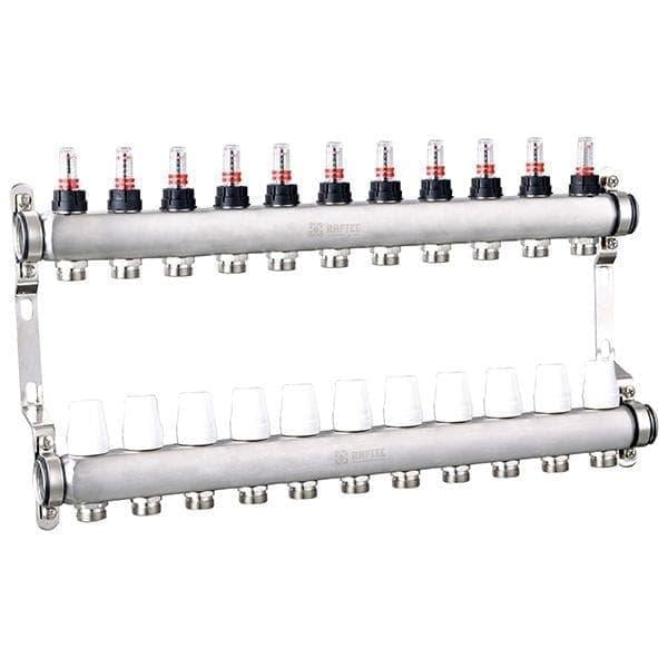 Коллектор Raftec Steel RC03-11 с расходомерами (55872)