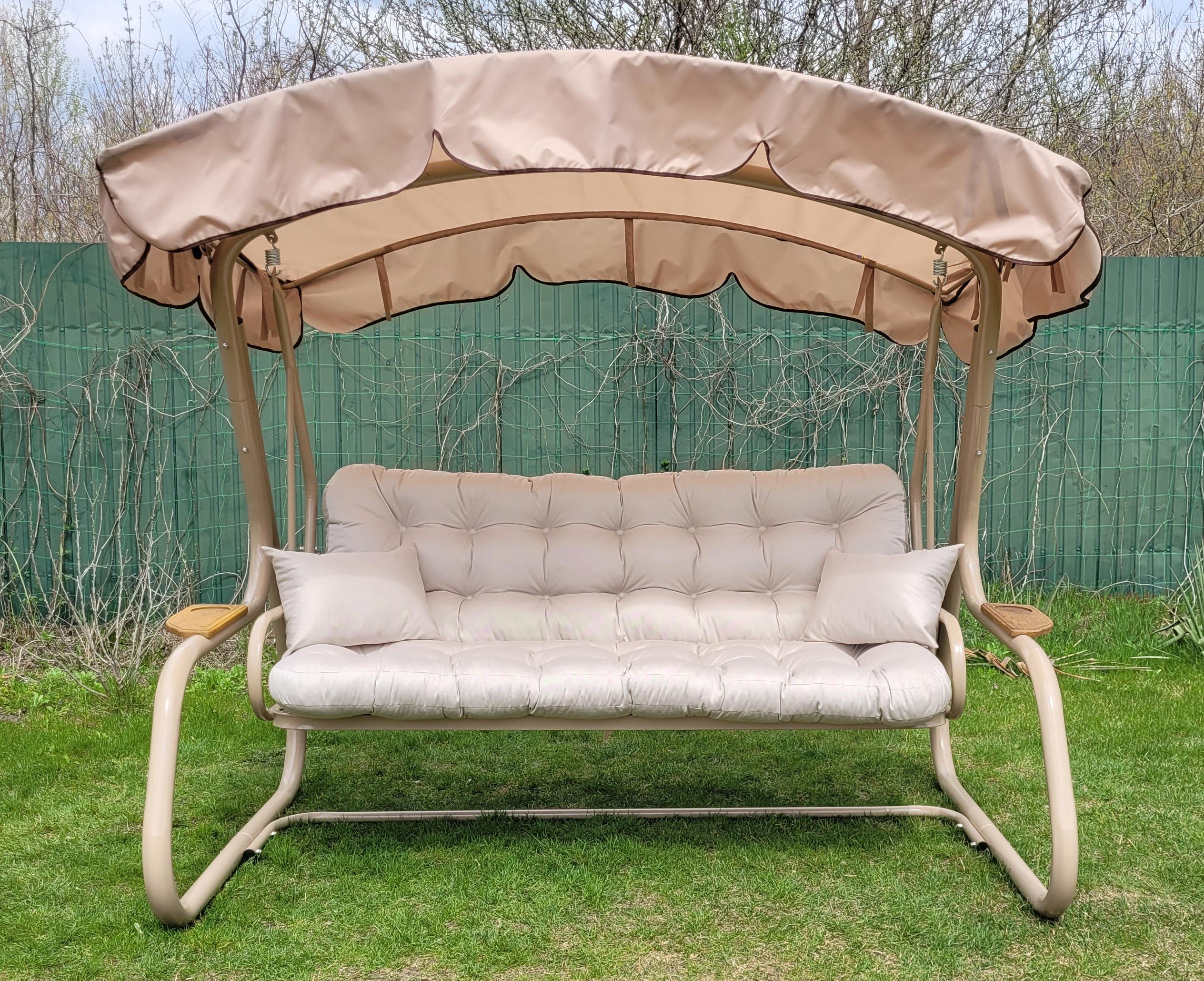 Садова гойдалка GreenGard "Валенсія" (050) - фото 5 Садова гойдалка GreenGard "Валенсія" (050) - фото 5