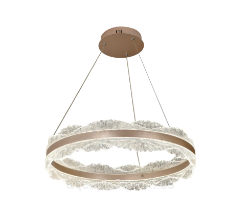 Люстра LED подвесная Valeso 58W с пультом с круглым плафоном 3000 Q 40x20 см (QQD9411)