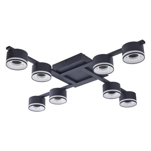 Потолочный светильник люстра ETRON 1-EFP-2212 FlexLine GX53 8x15 Вт Черный (4310)