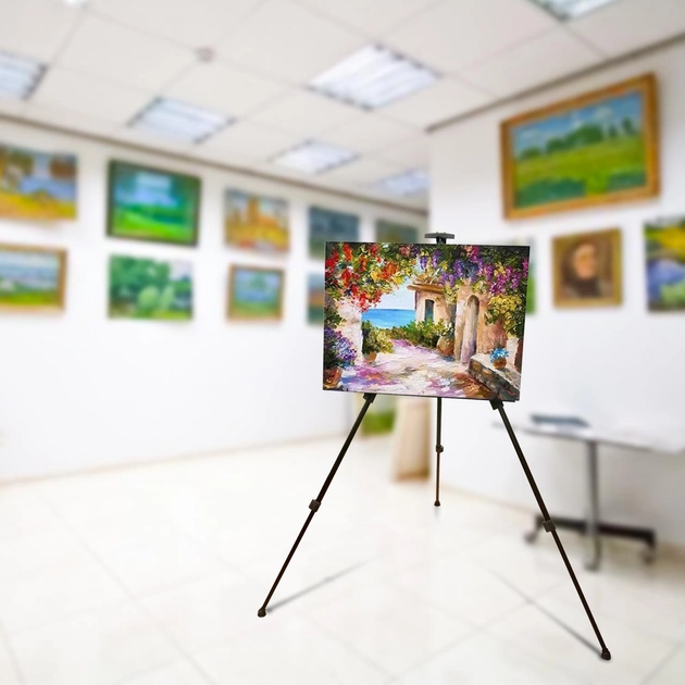 Мольберт регульований переносний Brushme 52х158 см (M01) - фото 3 Мольберт регульований переносний Brushme 52х158 см (M01) - фото 3