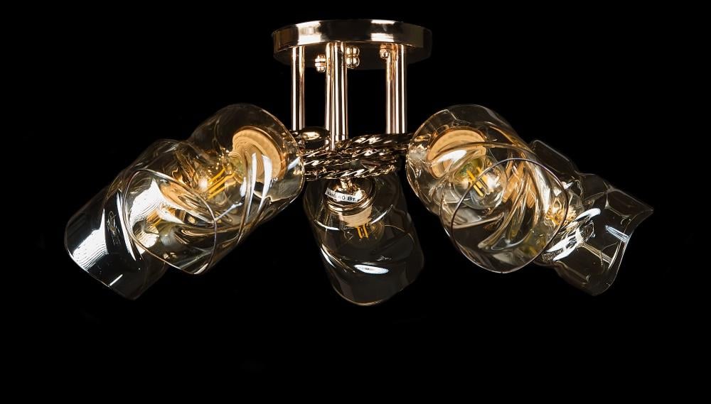 Люстра з плафонами Ray L9629A/5 FGD (IR006321) Люстра з плафонами Ray L9629A/5 FGD (IR006321)