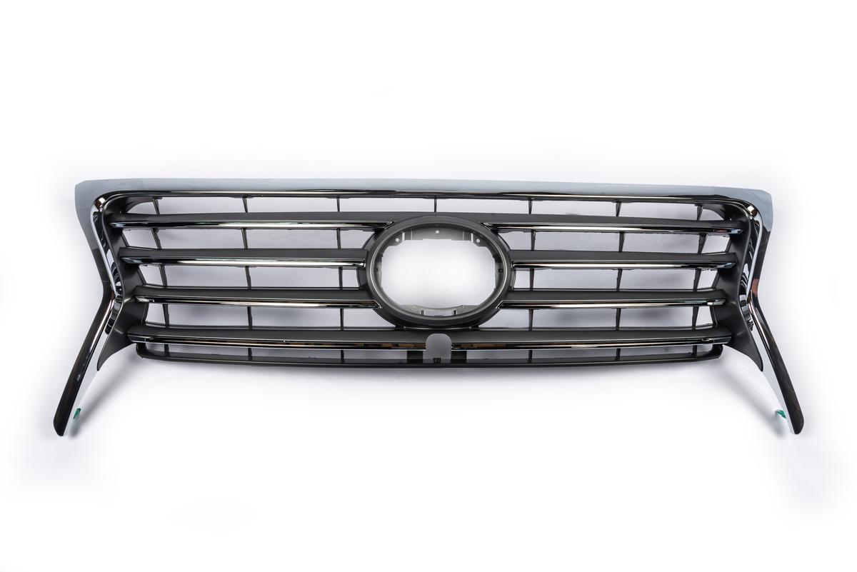 Решетка ОЭМ 1234 Upgrade для Lexus LX570/450d разные материалы Темносерый