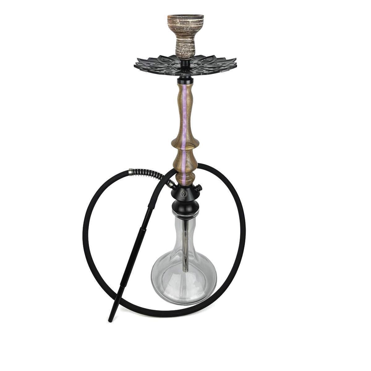 Кальян Karma Hookah 3.2 Line Purple Craft Clear