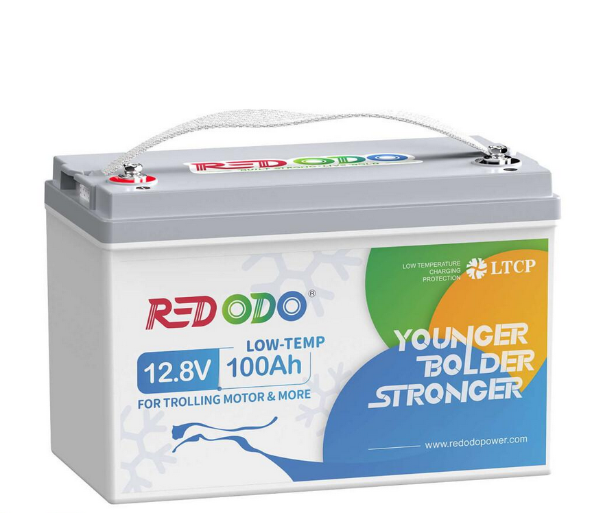 Аккумулятор для ИБП Redodo LiFePO4 12.8V 100Ah 128 см 0Wh с BMS и защитой от низких температур (Redodo 12.8V)