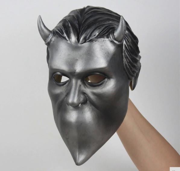 Маска музичного гурту Ghost р. 52-56 (12399926) - фото 3 Маска музичного гурту Ghost р. 52-56 (12399926) - фото 3