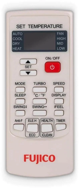 Кондиціонер інверторний Fujico FMA-12HRDN1 -15 °C Білий (3231233) - фото 2 Кондиціонер інверторний Fujico FMA-12HRDN1 -15 °C Білий (3231233) - фото 2