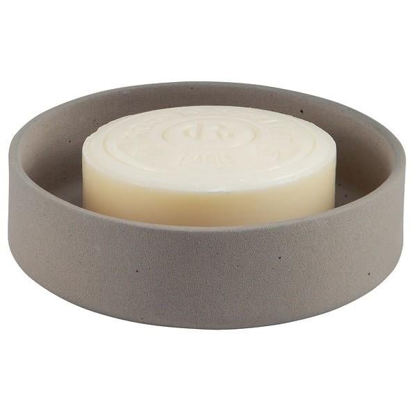 Мыльница керамическая Spirella GEMMA 10.20300 10,6х3 см Серый (26356935)