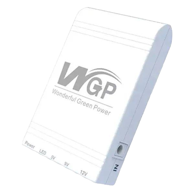 Джерело безперебійного живлення WGP Mini UPS 5 В/12 В/12 В 10400 мАч Білий (3243)