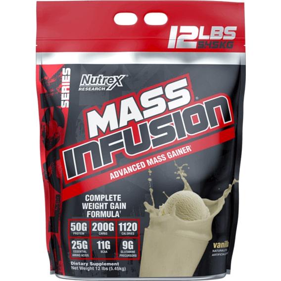 Гейнер Nutrex Mass Infusion 5450 г 19 порций Vanilla