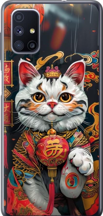 Чехол на Samsung Galaxy M51 M515F China Cat v2 (6135t-1944-42517) Чехол на Samsung Galaxy M51 M515F China Cat v2 (6135t-1944-42517)