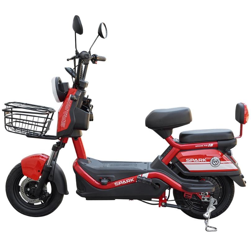 Велосипед с электромотором Spark R2 14 Красный - фото 1 Велосипед с электромотором Spark R2 14 Красный - фото 1