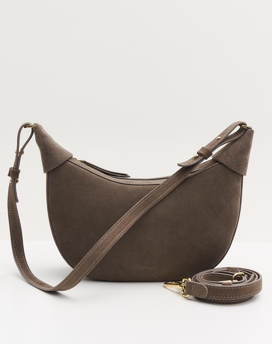 Сумка Moon suede ETAPE трюфельна One size